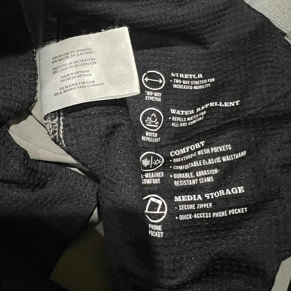 Orvis Trek Pants Mens 32x32 Gray Water Resistant Tech Stretch Hiking Outdoors